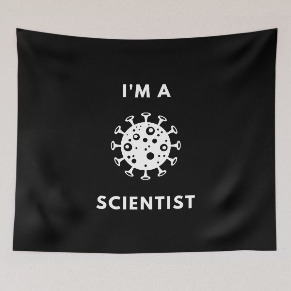 Item preview, I am a Scientist - Virology Minimalist Design designed and sold by Chigurena.