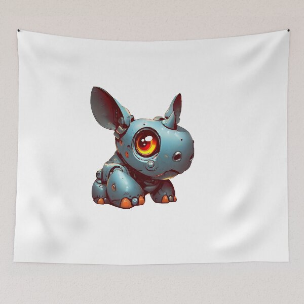 Item preview, Robo-Rhino! designed and sold by kukamatsu.