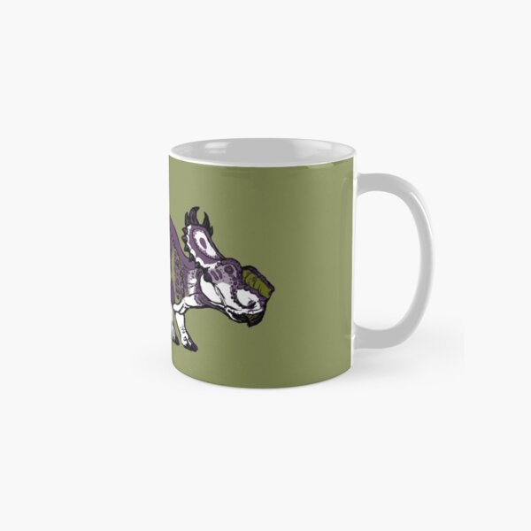 Purple and Green Pachyrhinosaurus Classic Mug