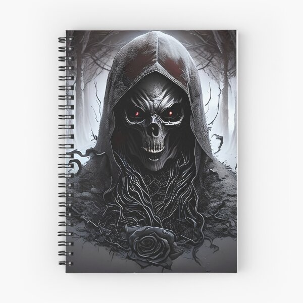 Item preview, Dark hooded skull figure designed and sold by SetinM.