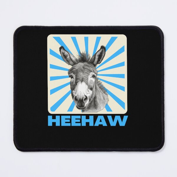 Item preview, Retro heehaw donkey - funny donkey designed and sold by Straya75.