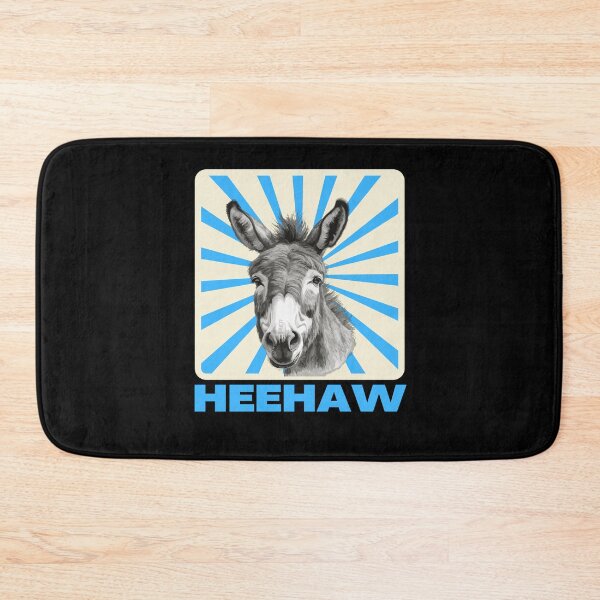Item preview, Retro heehaw donkey - funny donkey designed and sold by Straya75.