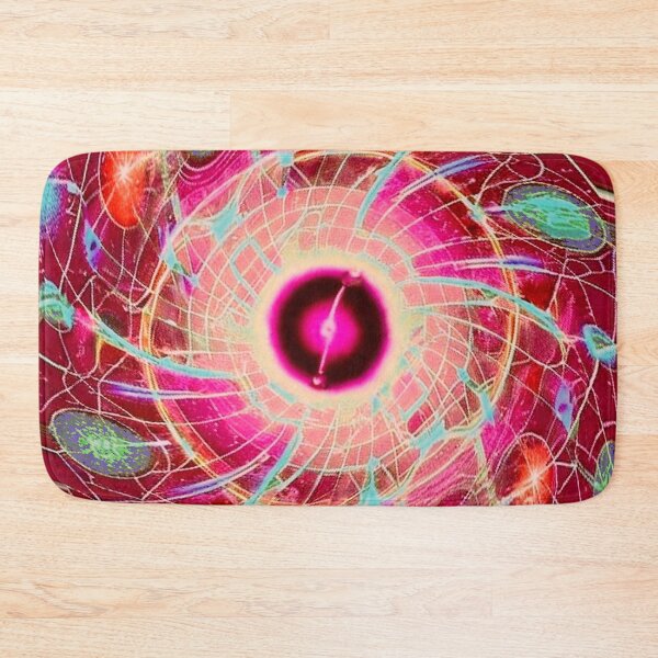 Item preview, spinning hadron collider computer visualization artistic harmony of color particles of the universe  designed and sold by JaroDesign2023.