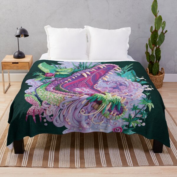 Item preview, Alligator with a bird designed and sold by sinegkina.