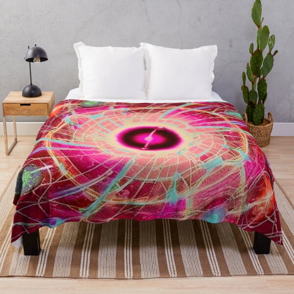 Item preview, spinning hadron collider computer visualization artistic harmony of color particles of the universe  designed and sold by JaroDesign2023.