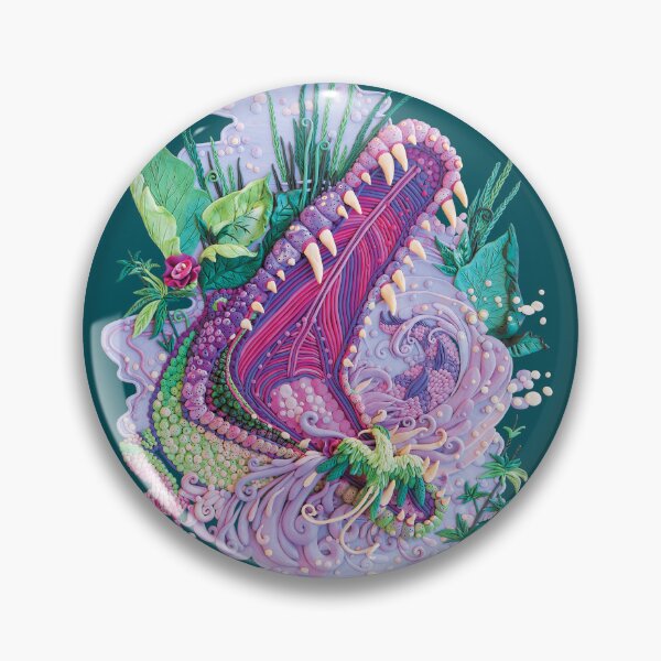 Item preview, Alligator with a bird designed and sold by sinegkina.