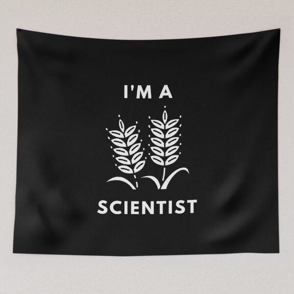 Item preview, I am a Scientist - Agronomy Minimalist Design designed and sold by Chigurena.
