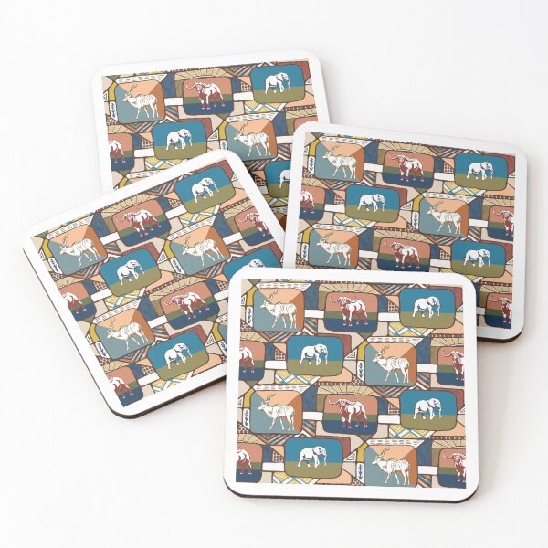 Item preview, Tribal African Animals designed and sold by Ramona Kurten.