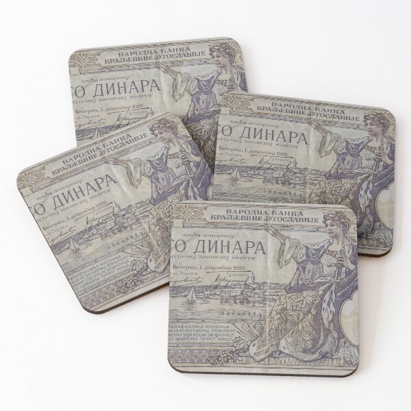 Item preview, Vintage Kingdom of Yugoslavia banknote designed and sold by SvarunPogani.