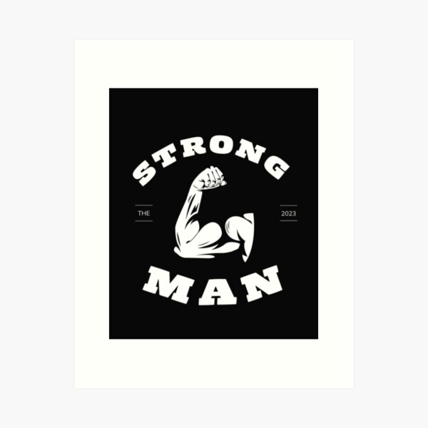 Strong Black Man Wall Art for Sale