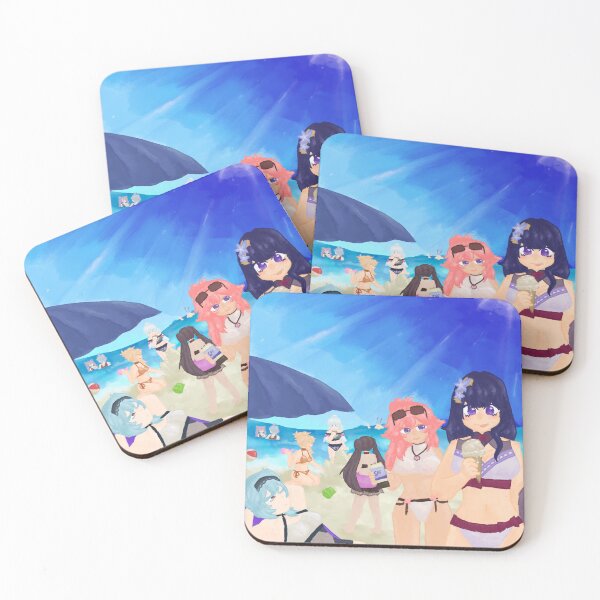 Item preview, Beach Day! Genshin Impact designed and sold by tdawmnhl.