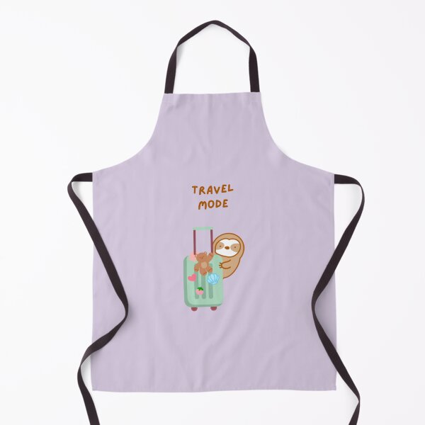 Item preview, Travel Mode Suitcase Sloth designed and sold by theslothinme.