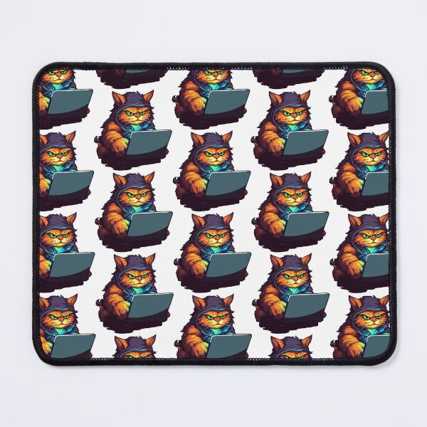 Item preview, Unleashing the Mischief: Meet the Hacker Cat designed and sold by Artwyz.
