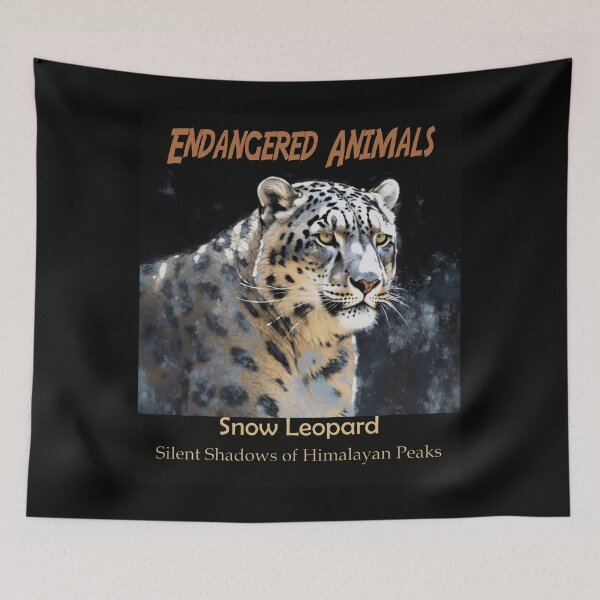 Item preview, Snow Leopard: Silent Shadows of Himalayan Peaks designed and sold by JLCableStudio.