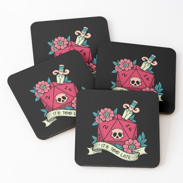 Item preview, too late designed and sold by MissKaffeina.