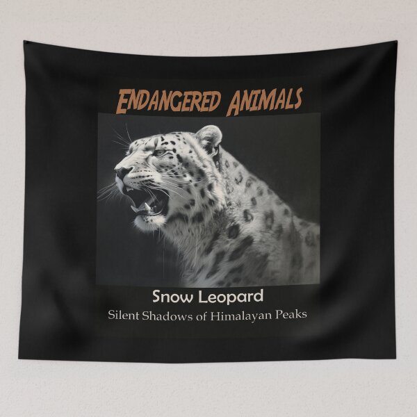Item preview, Snow Leopard: Silent Shadows of Himalayan Peaks designed and sold by JLCableStudio.