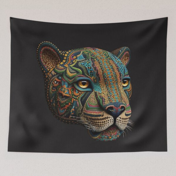 Aperçu de l'œuvre Jaguar Luxure design art abstrait créée et vendue par Tio-Tecun.