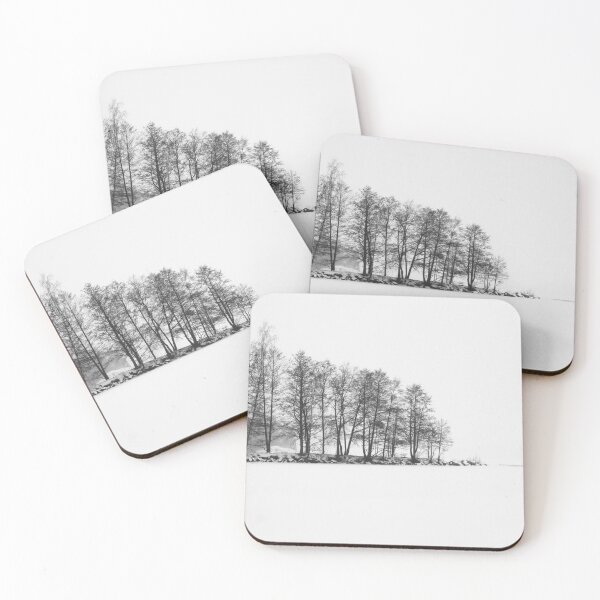 Item preview, Winter scenery in black and white designed and sold by riku05830.