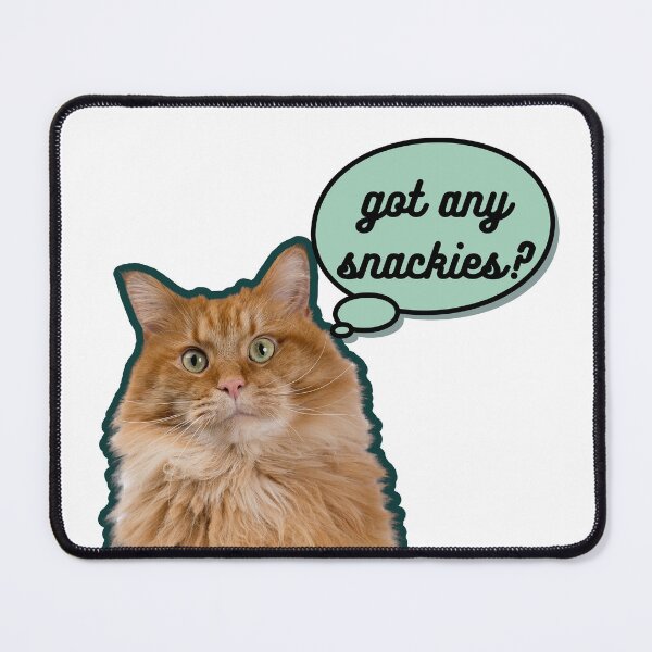 Item preview, Hungry Kitty - Orange Cat - Snackies designed and sold by parshalltoyou.