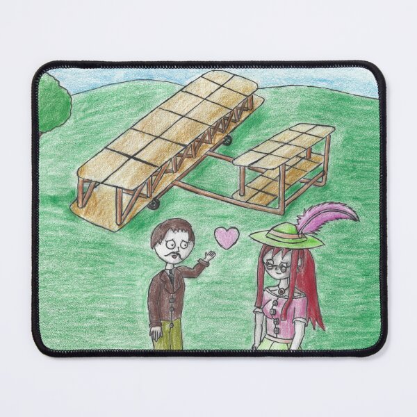 Item preview, Come, Josephine in My Flying Machine (Crazed Poets Club Art Inspired by the Classic Song) designed and sold by GrudleBay.