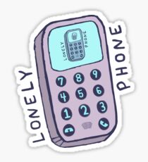 Lonely Phone Sticker