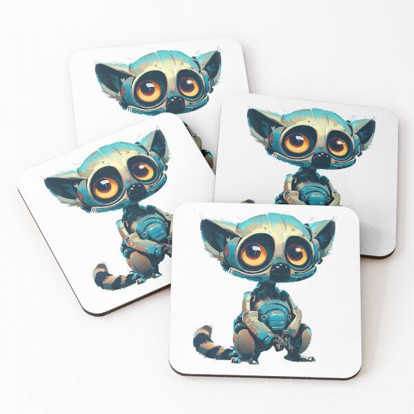 Item preview, Robo-Lemur! designed and sold by kukamatsu.