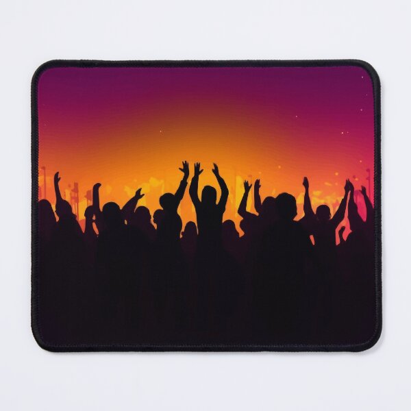 Item preview, music festival hands up crowd  designed and sold by tony4urban.