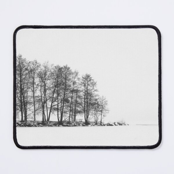 Item preview, Winter scenery in black and white designed and sold by riku05830.