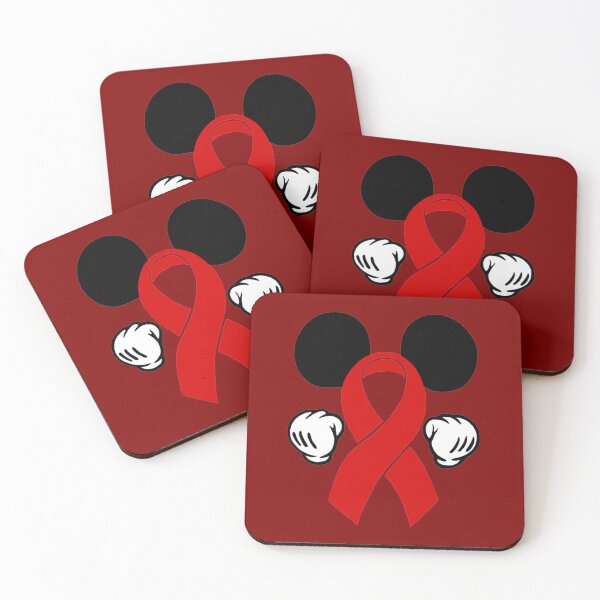 Item preview, Mouse ears Awareness Ribbon (Red) designed and sold by CaitlynConnor.