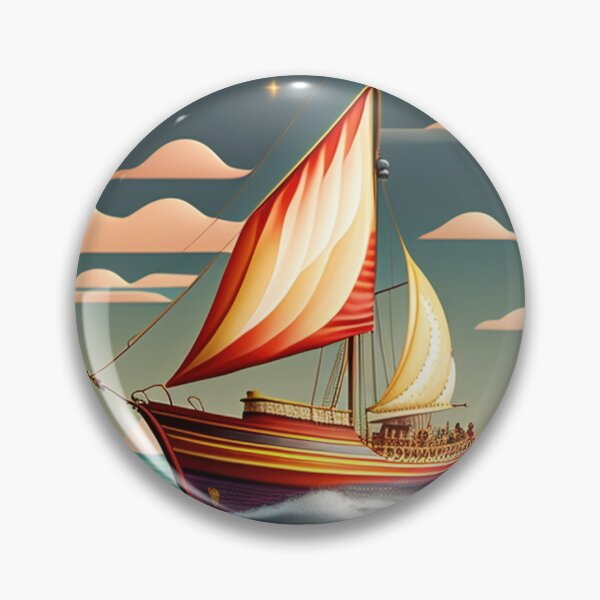 Item preview, Journey into Nostalgia: Timeless Vintage Boat Adrift in the Sea of Elegance designed and sold by Krauss96.