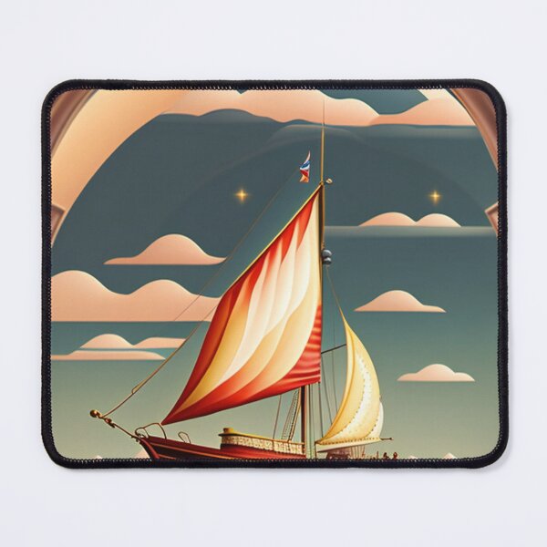 Item preview, Journey into Nostalgia: Timeless Vintage Boat Adrift in the Sea of Elegance designed and sold by Krauss96.