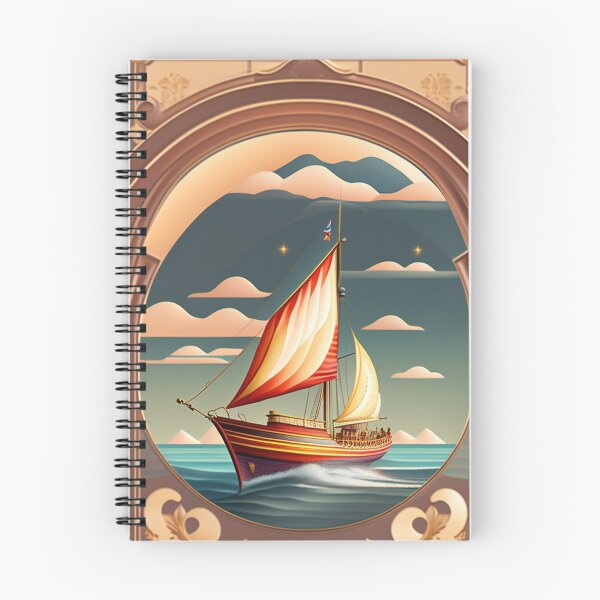 Item preview, Journey into Nostalgia: Timeless Vintage Boat Adrift in the Sea of Elegance designed and sold by Krauss96.