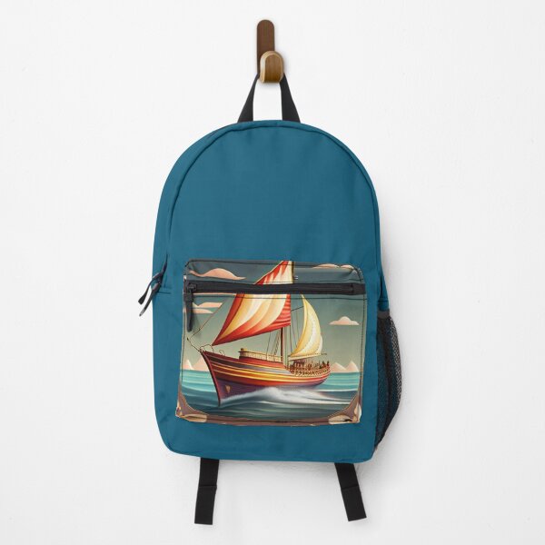 Item preview, Journey into Nostalgia: Timeless Vintage Boat Adrift in the Sea of Elegance designed and sold by Krauss96.