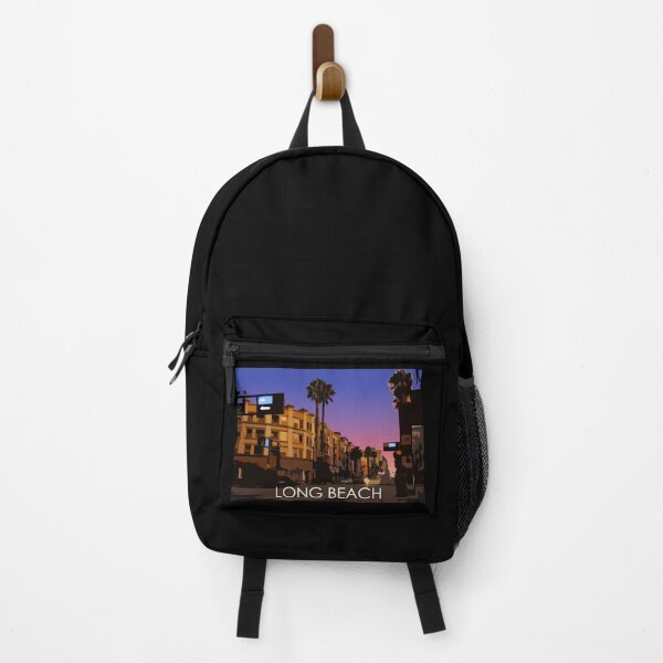 Item preview, Long Beach, California, USA, Travel Print designed and sold by summattodraw.