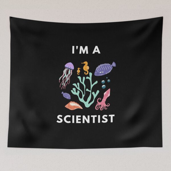 Item preview, I am a Scientist - Marine Biologist Minimalist Design designed and sold by Chigurena.