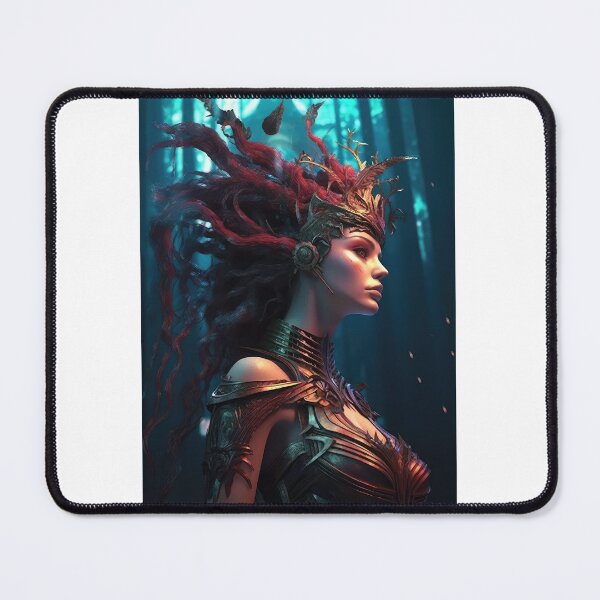 Item preview, Cyberpunk Persephone designed and sold by Rosaliartbook.