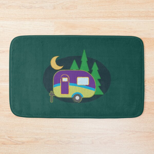 Item preview, Distressed Lime Rickey Night Camper designed and sold by LeftNWrite.