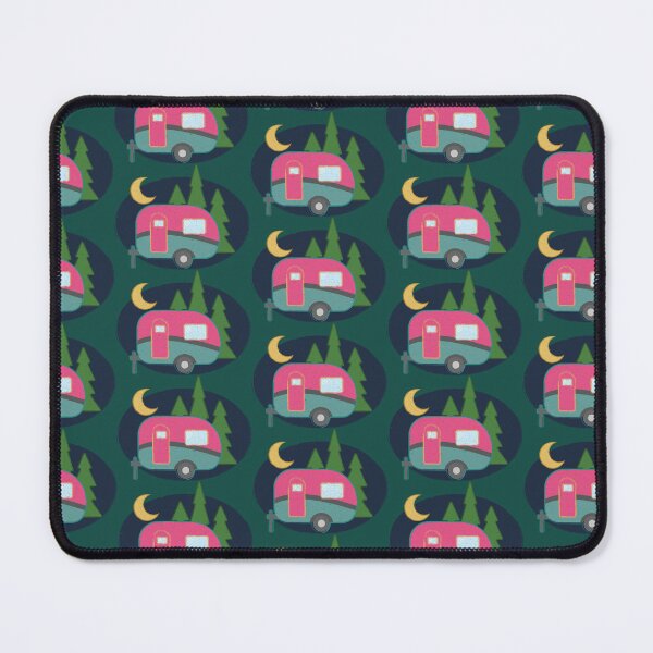 Item preview, Distressed Raspberry Night Camper designed and sold by LeftNWrite.