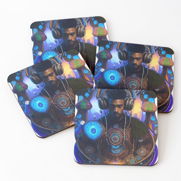 Item preview, "The Magical Jungle DJ" designed and sold by Transelasticart.