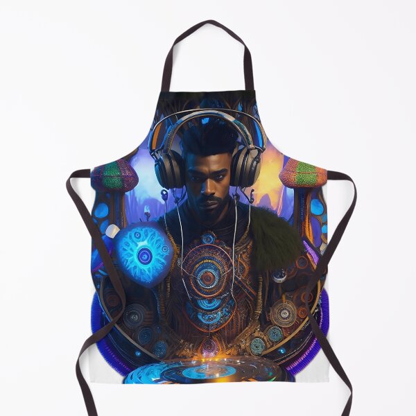 Item preview, "The Magical Jungle DJ" designed and sold by Transelasticart.
