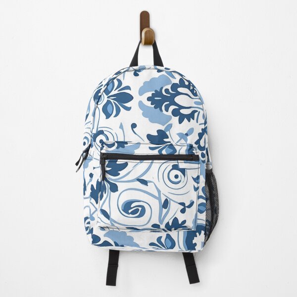 Item preview, Mediterranean Dreams - Serene White and Blue Pattern designed and sold by MelodySimmons.