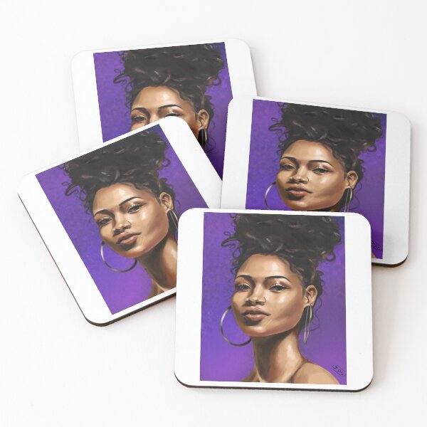 Item preview, Purple Girl designed and sold by goesartwork.