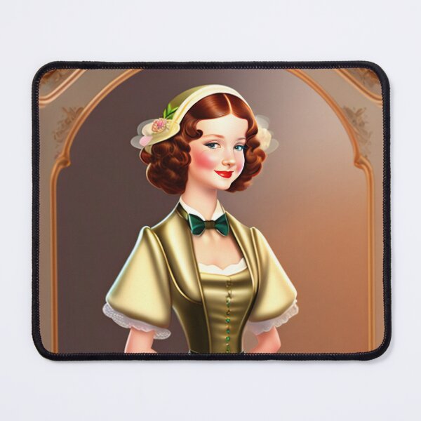 Item preview, Charming Nostalgia: Timeless Vintage Art of a Cute Young Girl designed and sold by Krauss96.