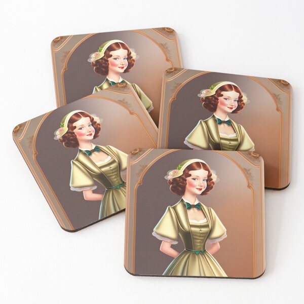Item preview, Charming Nostalgia: Timeless Vintage Art of a Cute Young Girl designed and sold by Krauss96.