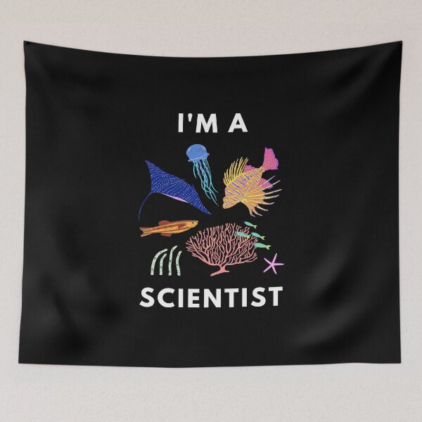 Item preview, I am a Scientist - Marine Biologist Minimalist Design 2 designed and sold by Chigurena.