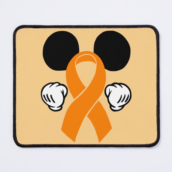 Item preview, Mouse Ears Awareness Ribbon (Orange) designed and sold by CaitlynConnor.