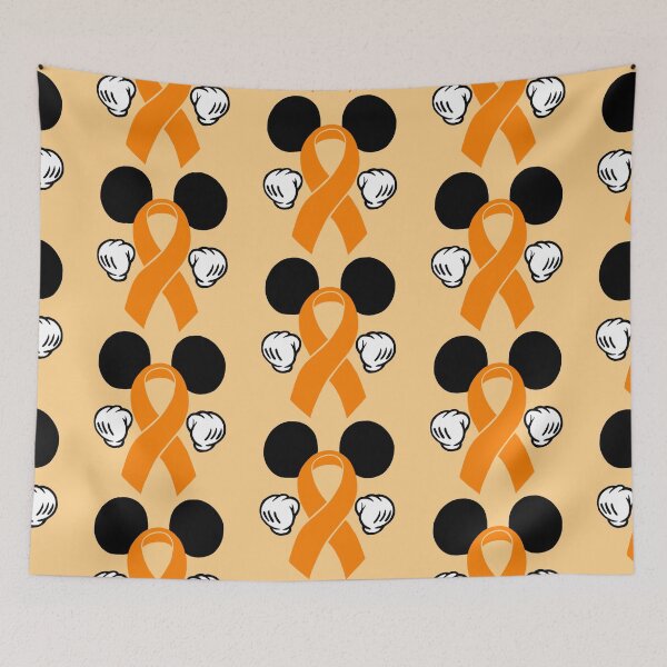 Item preview, Mouse Ears Awareness Ribbon (Orange) designed and sold by CaitlynConnor.
