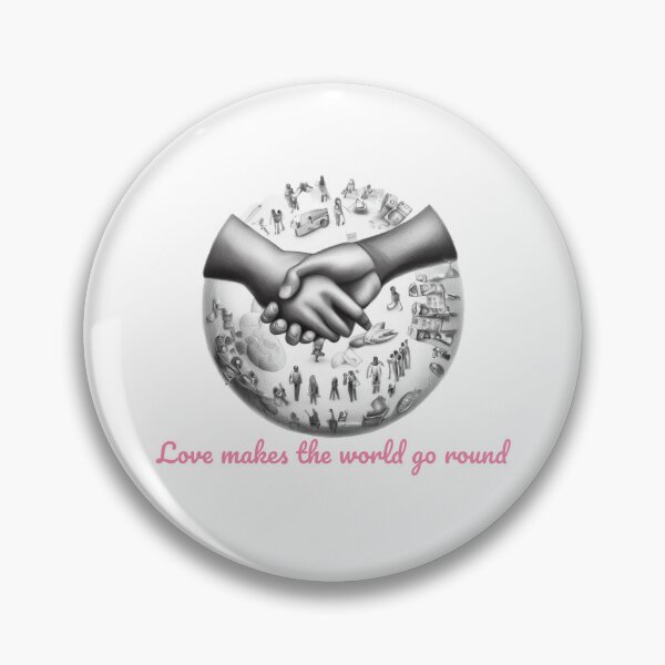 Item preview, Love makes the world go round designed and sold by Merelita.