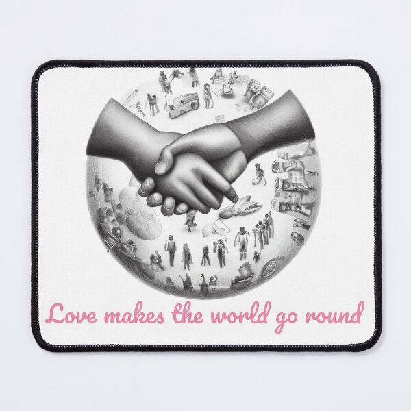 Item preview, Love makes the world go round designed and sold by Merelita.