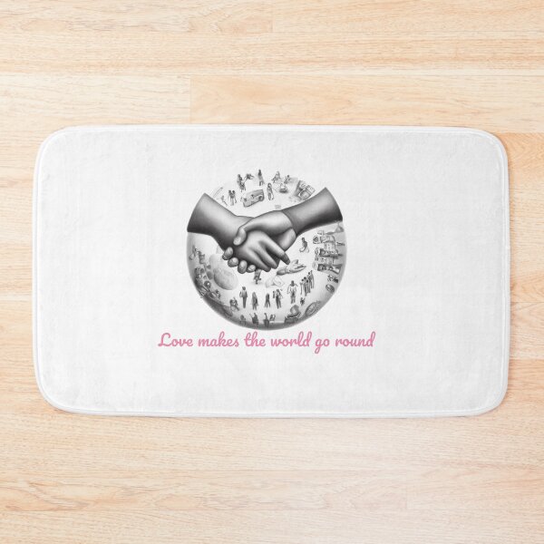 Item preview, Love makes the world go round designed and sold by Merelita.